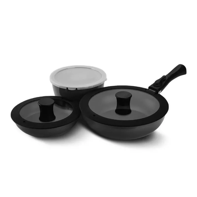 Set pentole Maestro MR-4800-7, set 7 pezzi pentole e padelle
