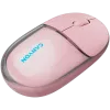 Mouse CANYON OnClick 24 BT/ wireless trasparente/rosa