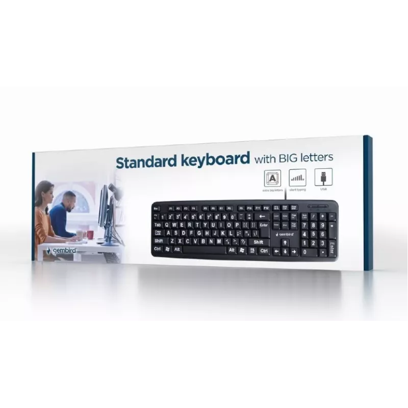 Tastiera standard USB per anziani