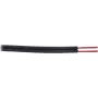 Cavo per altoparlanti ShiverPeaks 21106-CCA 2x0,75 mm² CCA nero 100 m
