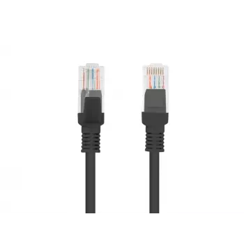 Cavo di rete LANBERG RJ-45 Cat5e PCU5-10CC-2000-BK, 20 m, U/UTP, conduttore CCA, guaina PVC, nero