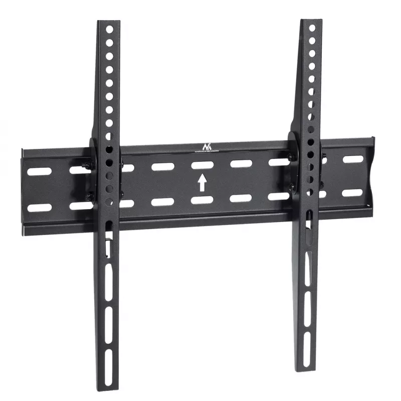 MACLEAN BRACKETS MC-862 supporto TV originale extra stabile regolabile montaggio semplice 26-55 40kg universale nero max Vesa 400x400