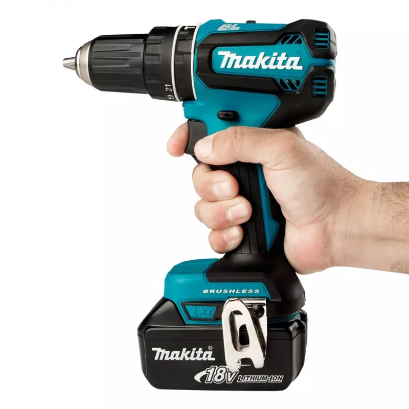 Trapano Makita DHP485Z senza chiave 1,1 kg nero, blu
