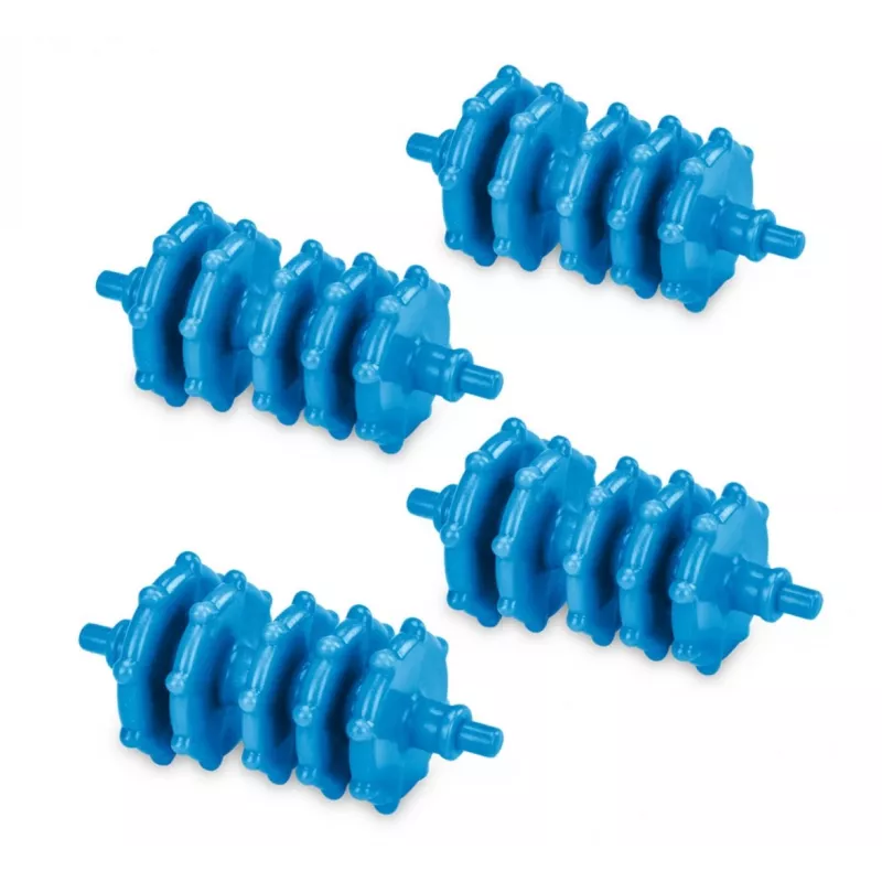 MPM MMS-01 massaggiatore piedi blu, bianco
