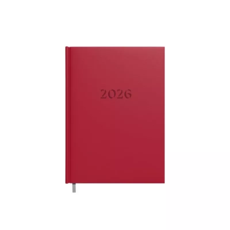Agenda calendario per pianificazione 2026 A5 bordeaux