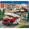 Giocattolo da costruzione LEGO City Camper avventura 60454, 385 pezzi, altezza 80 mm, per bambini da 6 anni