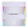 Jonsbo HX6280 dissipatore CPU, PWM, RGB - 130 mm, bianco