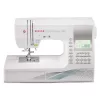 Macchina per cucire SINGER Quantum Stylist 9960 — 600 punti, 13 programmi automatici per asole, sistema a braccio libero