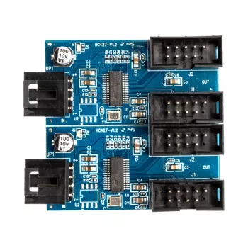 Hub USB 2.0 Akasa AK-CBUB64-30BK da 1 a 4 porte USB 2.0