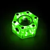 Indicatore di flusso BitsPower Hexagon Flow Indicator-RGB BP-HFI-RGB — illuminazione RGB, design esagonale