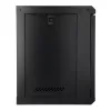 EXTRALINK LITE 9U 530X400 armadio rack a parete nero con ripiano