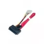 Lindy cavo SATA - cavo combinato dati e alimentazione 0,3 m