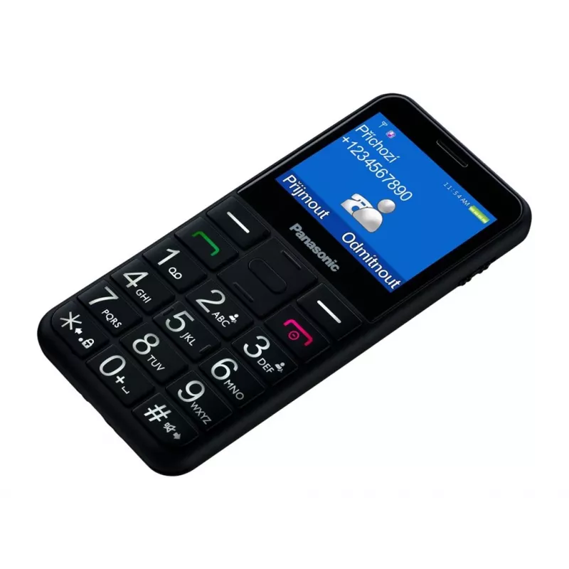 Cellulare per anziani KX-TU155 nero
