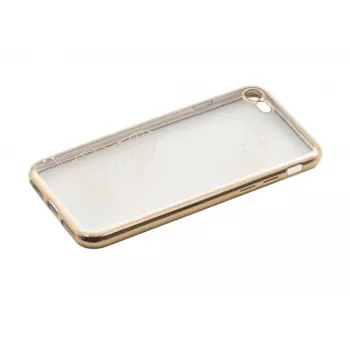Cover Tellur iPhone 7 TLL121211 oro trasparente