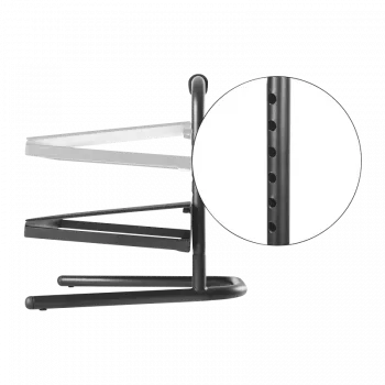 Poggiapiedi LogiLink EO0007 nero