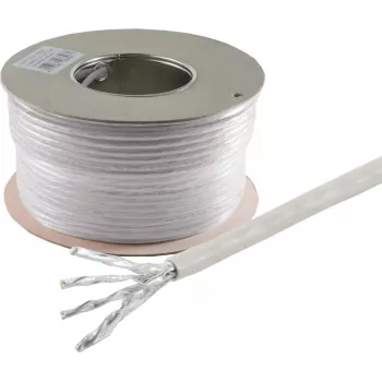 Cavo di rete ShiverPeaks S/CONN 75900-500 Cat6 S/FTP (S-STP) 500 m grigio