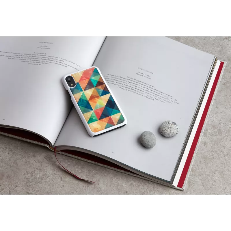 iKins Mosaic custodia bianca per iPhone XR, K1713H