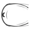 Rockbros 10175 Occhiali da ciclismo UV400 fotocromatici, nero