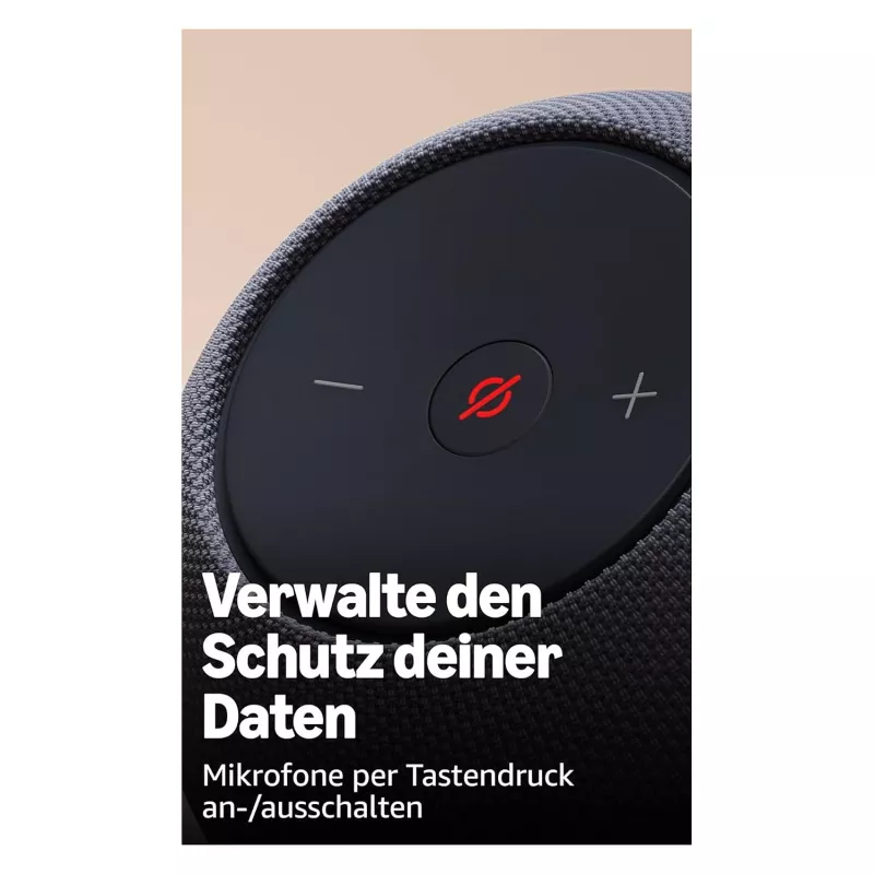 Amazon Echo Dot Max 2025 - Glacier White - Bluetooth (B0DKLVWZPF)