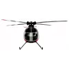 Amewi RC elicottero MD500 batteria Li-Po 350mAh argento/rosso (25354)
