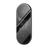 Baseus 2In1 20W Digital Led Display Headphones nero ricarica senza fili