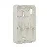 Delock 86262 Scatola Keystone da superficie, 3 porte, bianca (RAL 9010)
