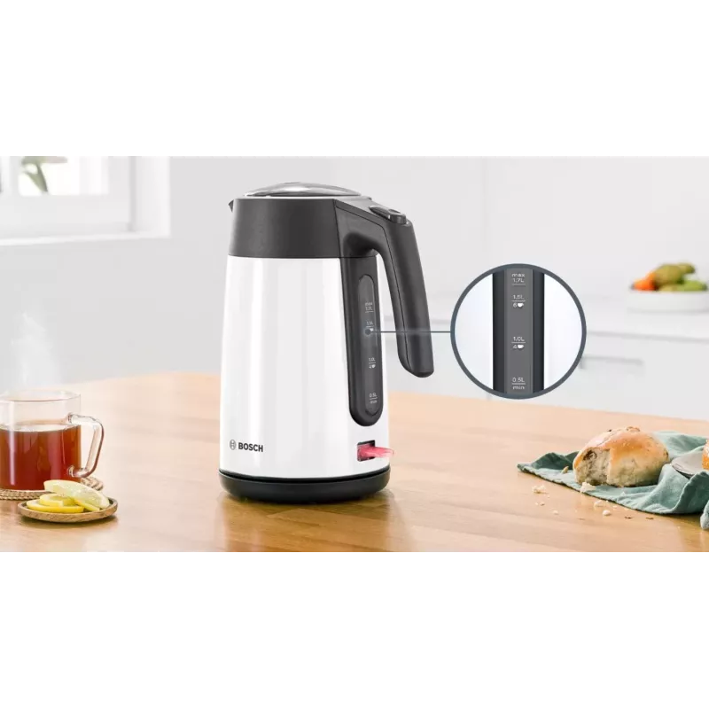 Bollitore Bosch TWK7L461 1,7 L 2400 W bianco
