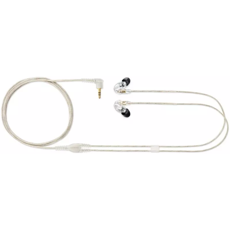 Headset Shure SE215 Pro monitor in-ear con filo per palco/studio trasparente