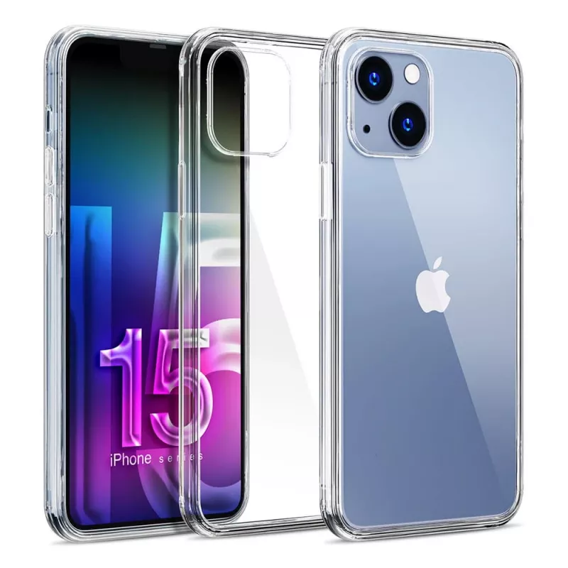 3MK Clear Case custodia per cellulare 3MK iPhone 15 design trasparente