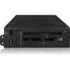 Case per drive Icy Dock MB902SPR-B R1 nero 2,5 pollici SATA