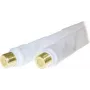 Connettore passante per finestra ShiverPeaks 86376-G — contatti placcati oro, superficie bianca