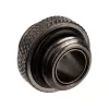 Adattatore Alphacool G1/4 maschio a G1/4 maschio, raccordo angolare metallico, nero