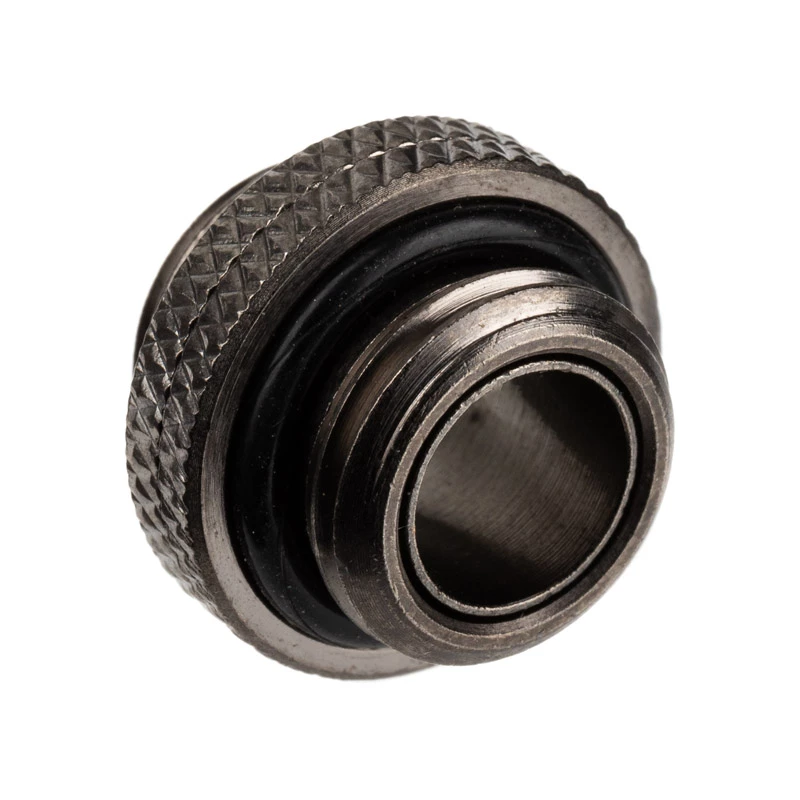 Adattatore Alphacool G1/4 maschio a G1/4 maschio, raccordo angolare metallico, nero