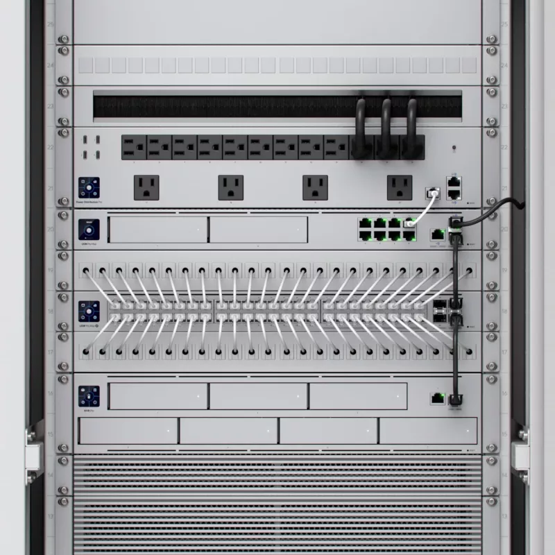 Inserto per cavi Ubiquiti UACC-Keystone-Blank-Insert-TH bianco policarbonato