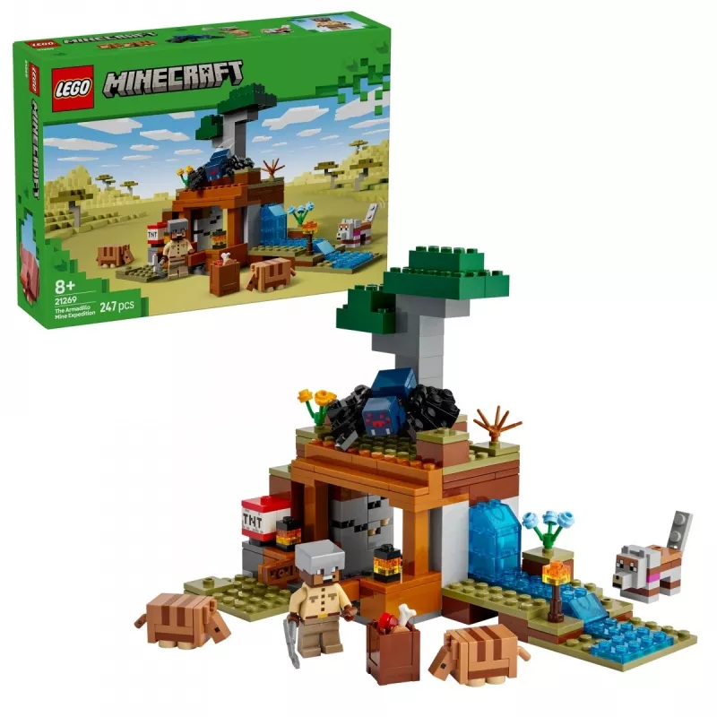 LEGO MINECRAFT 21269 La spedizione nella miniera dell'armadillo