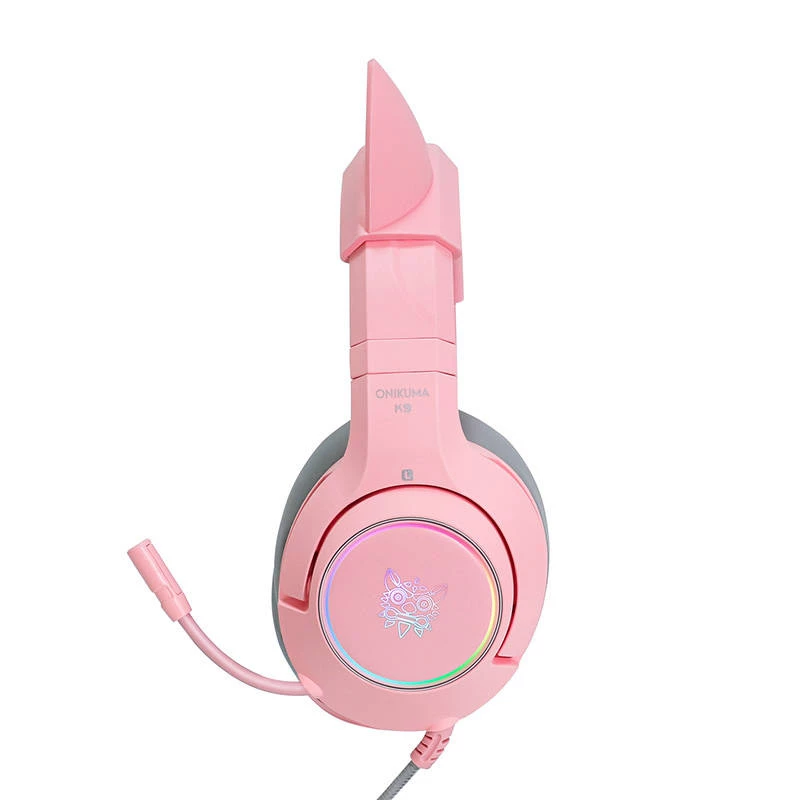 Cuffie Onikuma K9 rosa RGB gaming