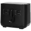 Friggitrice ad aria Severin FR 2453 Double 3,25 L 2850 W nero argento