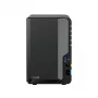Synology DS225+ 2 Bay NAS Desktop Intel® Celeron® J4125 2 GB DDR4 Synology DSM nero – solo Synology HDD