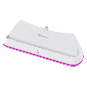Sistema di ricarica Subsonic SA5708 per Playstation Portal con cavo nero bianco