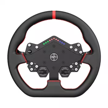 Volante da gaming PXN WDS R2 con sensibilità regolabile e feedback a vibrazione