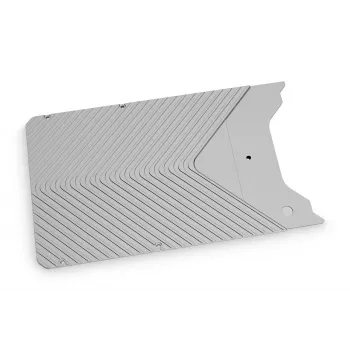 Backplate EK Water Blocks alluminio argento