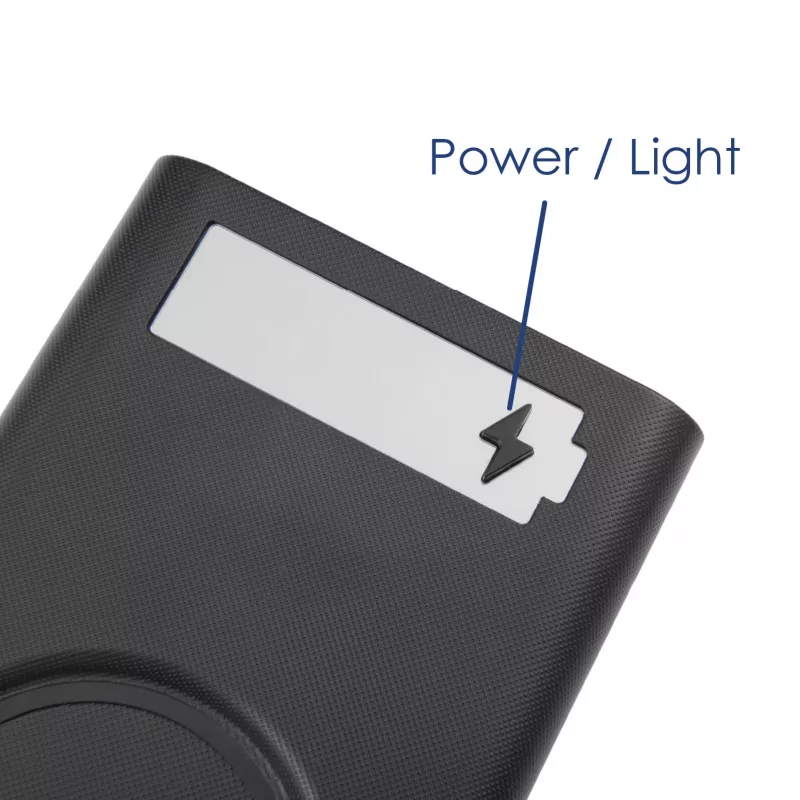 Akyga AK-BC-05 Case per power bank 37000 mAh, 12x 18650, 22,5W, Qi, USB-C, 2x USB-A, Lightning