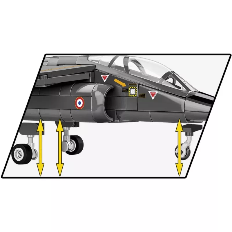 Mattoncini COBI Alpha Jet Armed Forces 364 pezzi