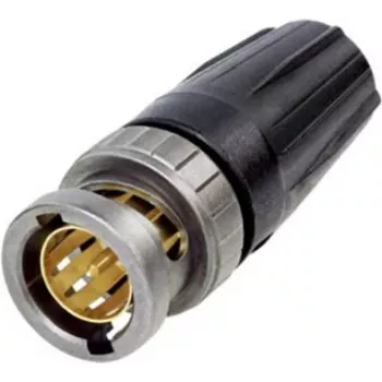 Neutrik connettore maschio BNC, dritto, 75 Ω, 1 pz. (NBNC75BLP9X)