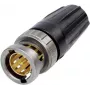 Neutrik connettore maschio BNC, dritto, 75 Ω, 1 pz. (NBNC75BLP9X)