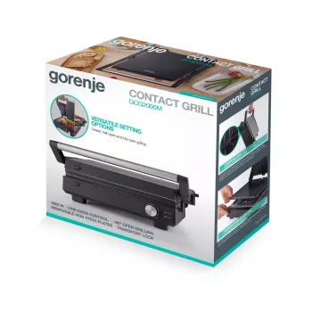 Gorenje grill multifunzione | GCG2000M | grill | nero