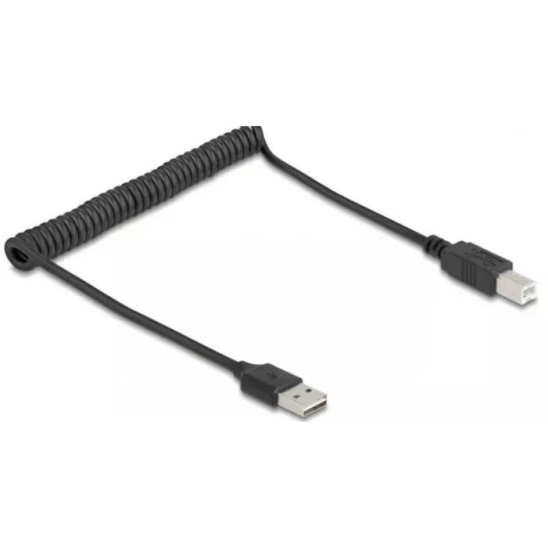 Cavo USB DeLOCK 90130 USB 2.0 0,8 m nero