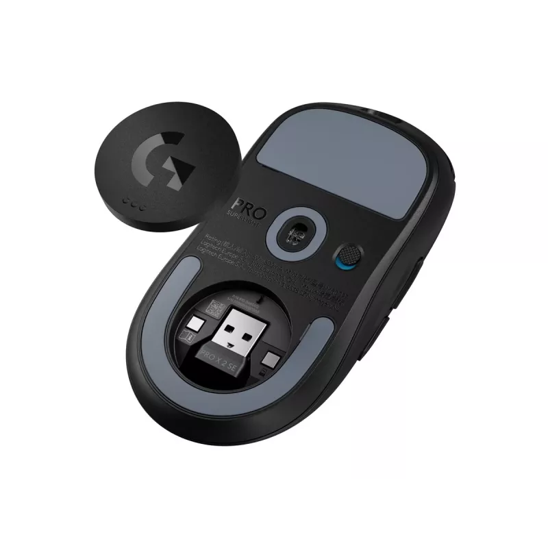 Logitech G PRO X SUPERLIGHT 2 SE mouse - gaming - wireless - nero