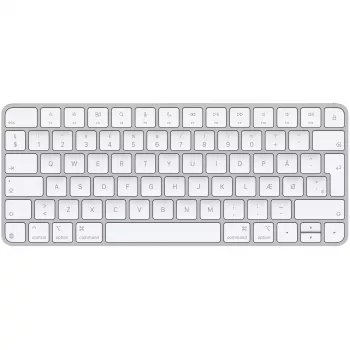 Tastiera Apple Magic universale USB + Bluetooth QZERTY danese bianca
