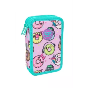 Astuccio portapenne Coolpack Jumper 2 – design a doppio livello, cerniera, superficie in tessuto